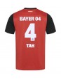 Bayer Leverkusen Jonathan Tah #4 Hjemmedrakt 2024-25 Korte ermer